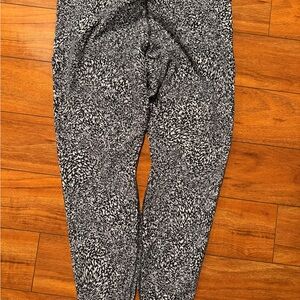 Lululemon Black and White Patterned Pants